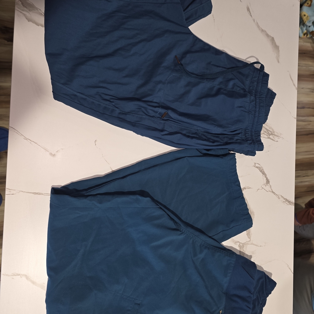 Blue Jogger Scrubs Pair Of 2